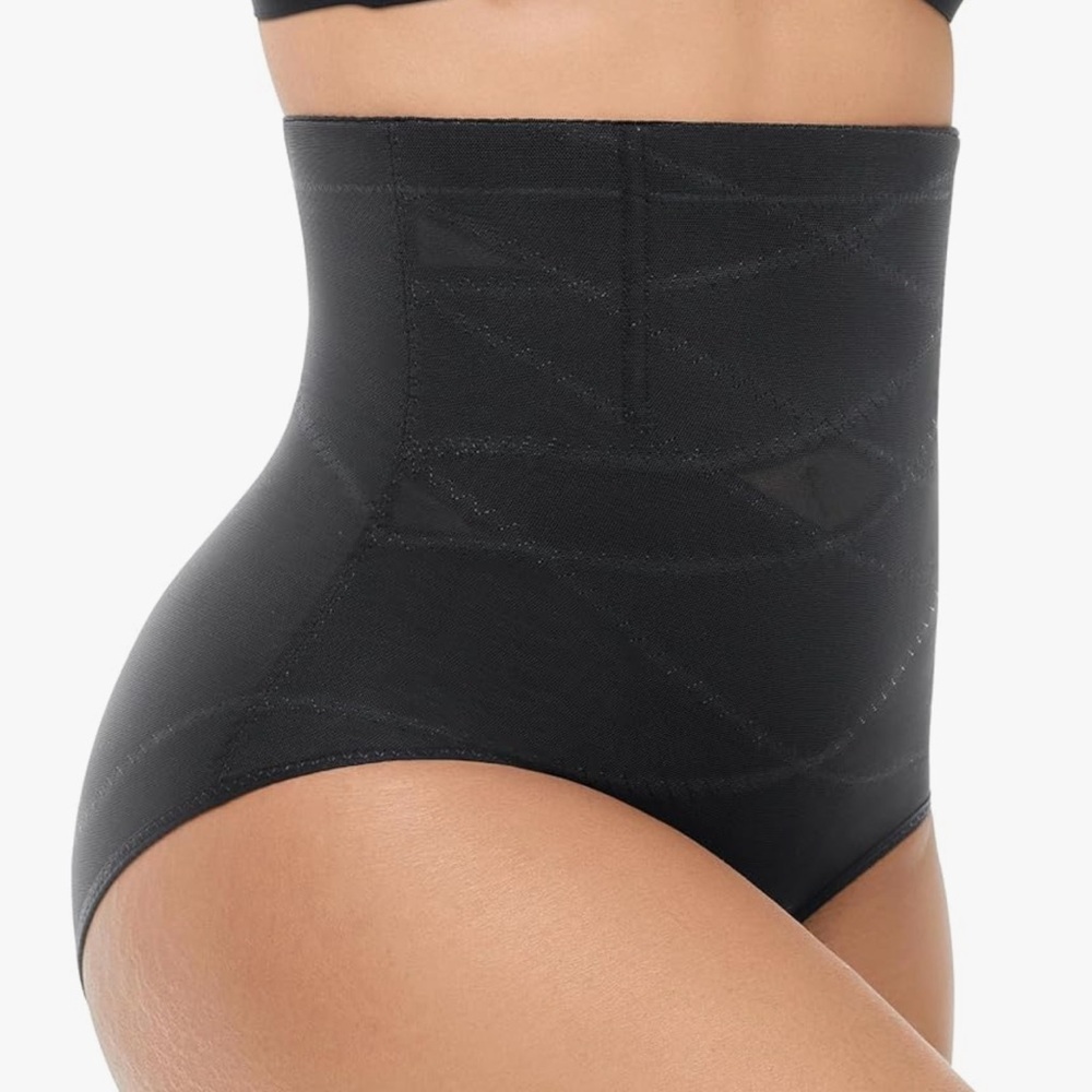 KLVEE Black High Waist Tummy Control Butt Lift Shapewear | Size M | NWT